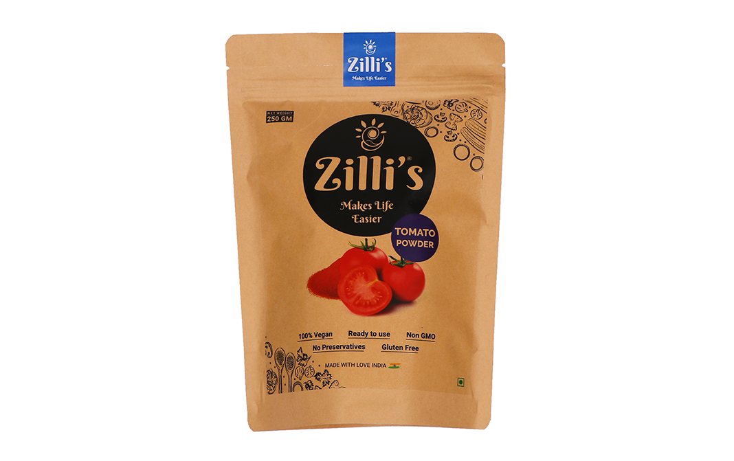 Zilli's Tomato Powder    Pack  250 grams